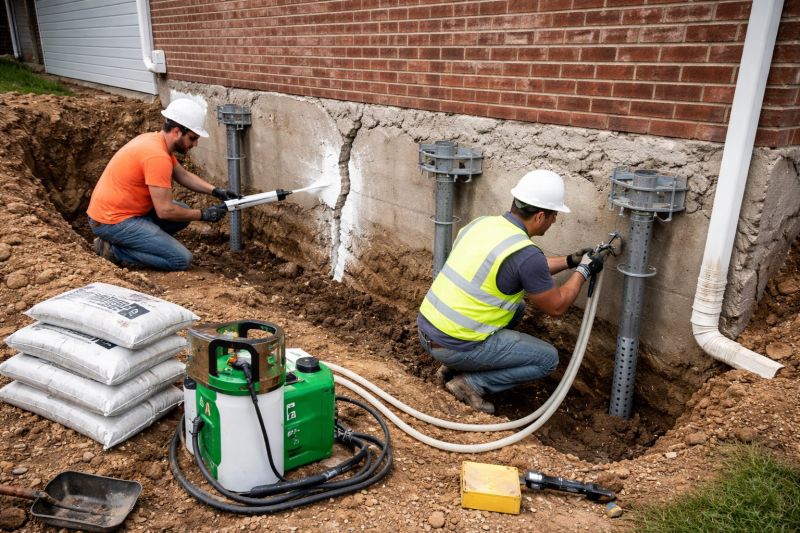 Structural Foundation Repair in Mc Donald, TN
