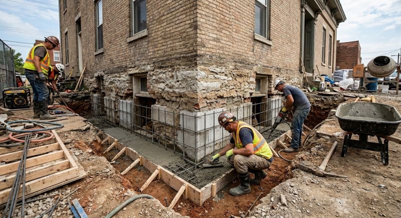 Structural Underpinning in Dalton, GA