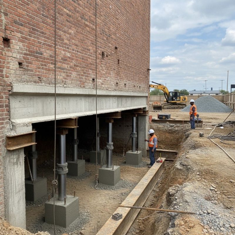 Underpinning Repair in Dalton, GA